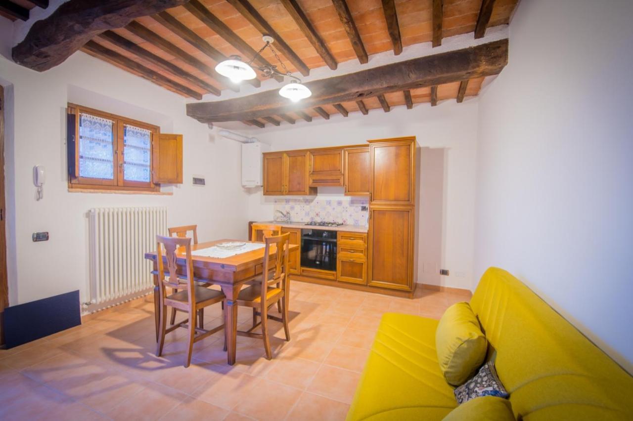 Ferienwohnung Ulivo-Chianti Charming Flat With Private Parking! Asciano Exterior foto