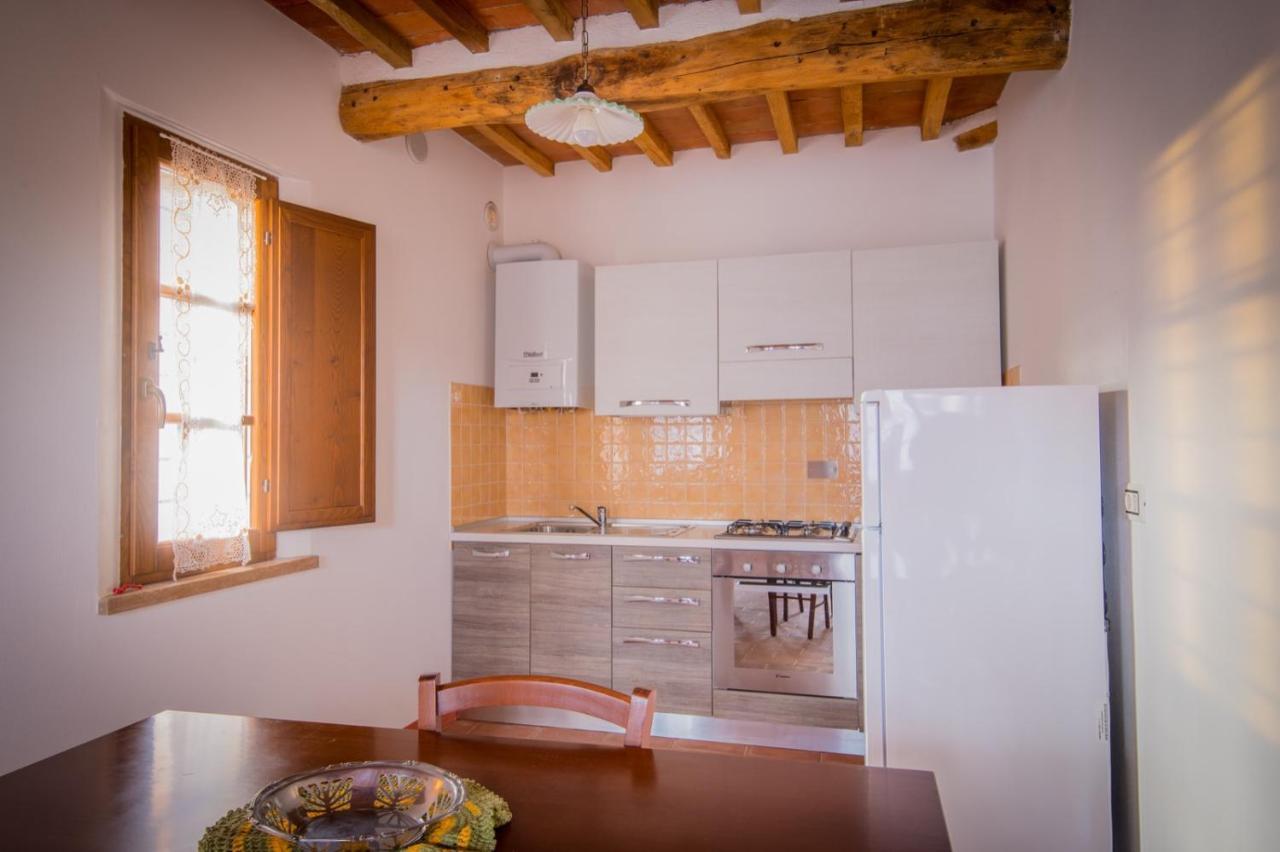 Ferienwohnung Ulivo-Chianti Charming Flat With Private Parking! Asciano Exterior foto