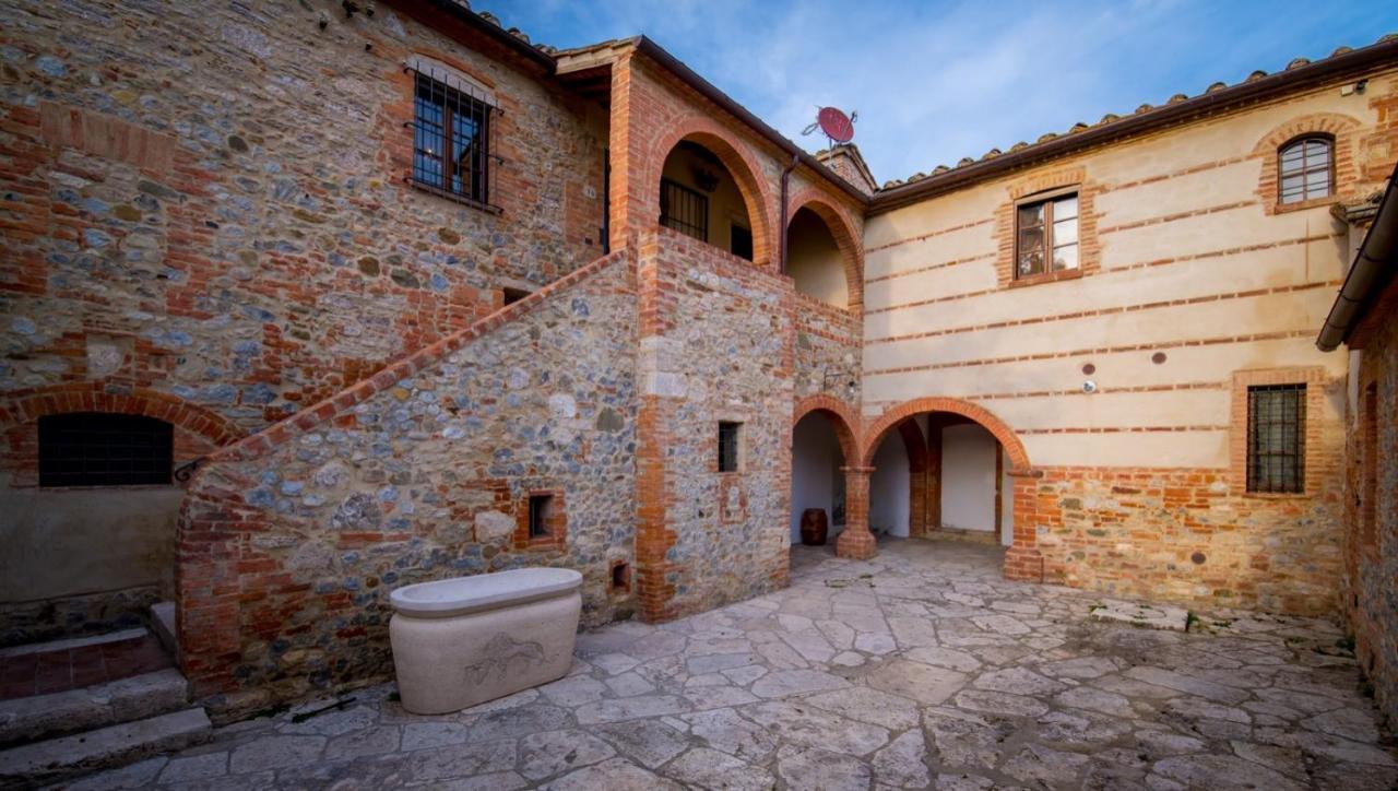 Ferienwohnung Ulivo-Chianti Charming Flat With Private Parking! Asciano Exterior foto