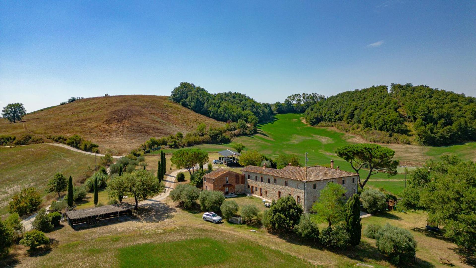 Ferienwohnung Ulivo-Chianti Charming Flat With Private Parking! Asciano Exterior foto