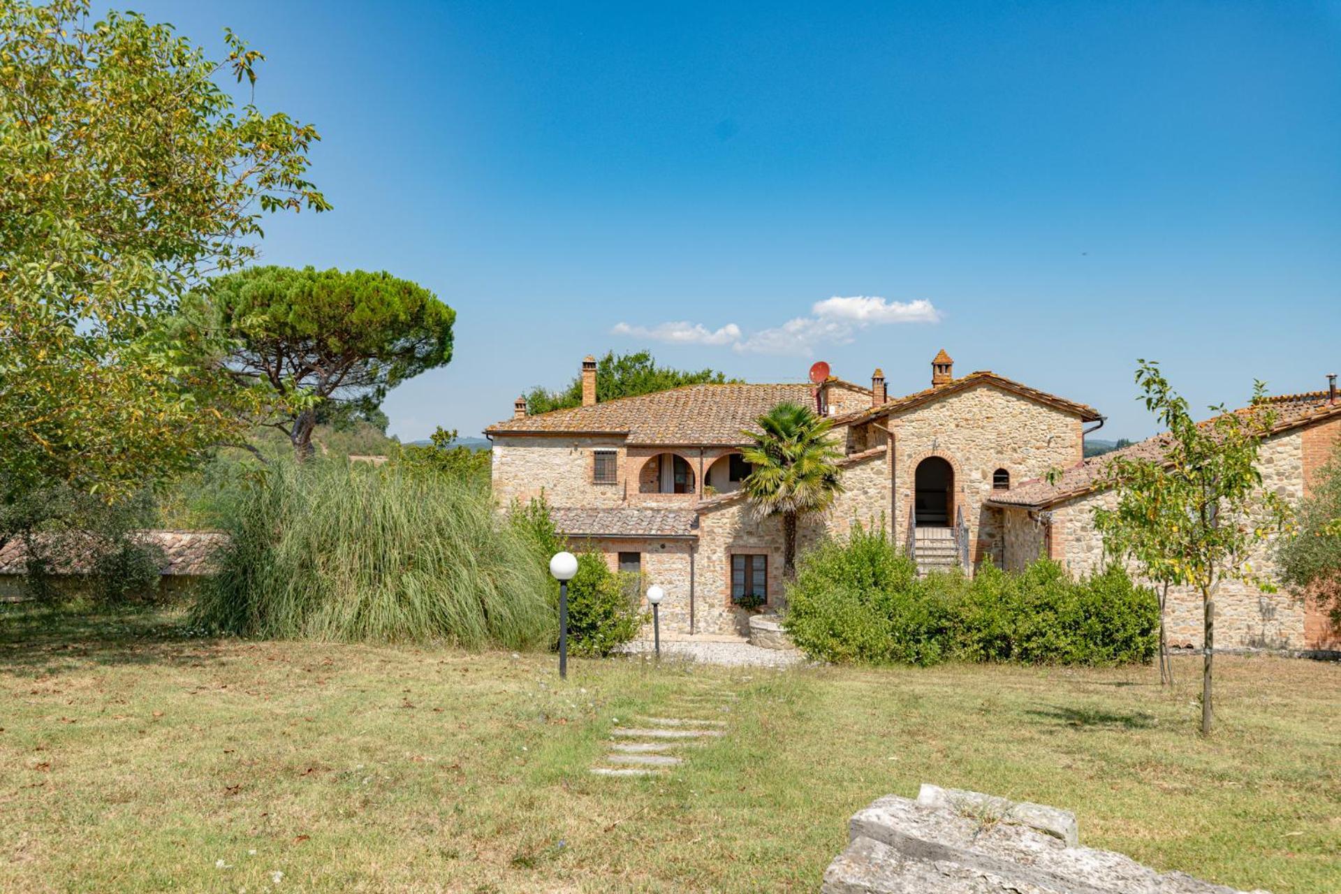 Ferienwohnung Ulivo-Chianti Charming Flat With Private Parking! Asciano Exterior foto